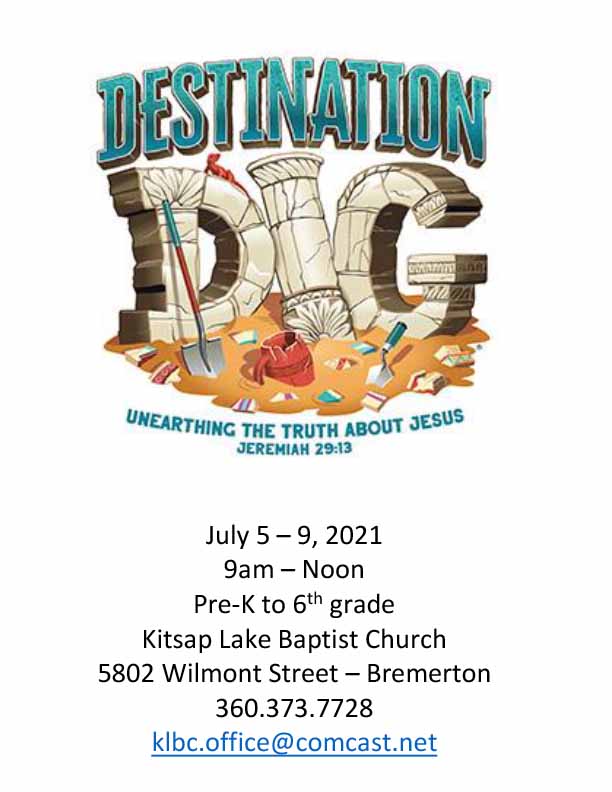 Kitsap Lake Baptist VBS 2021